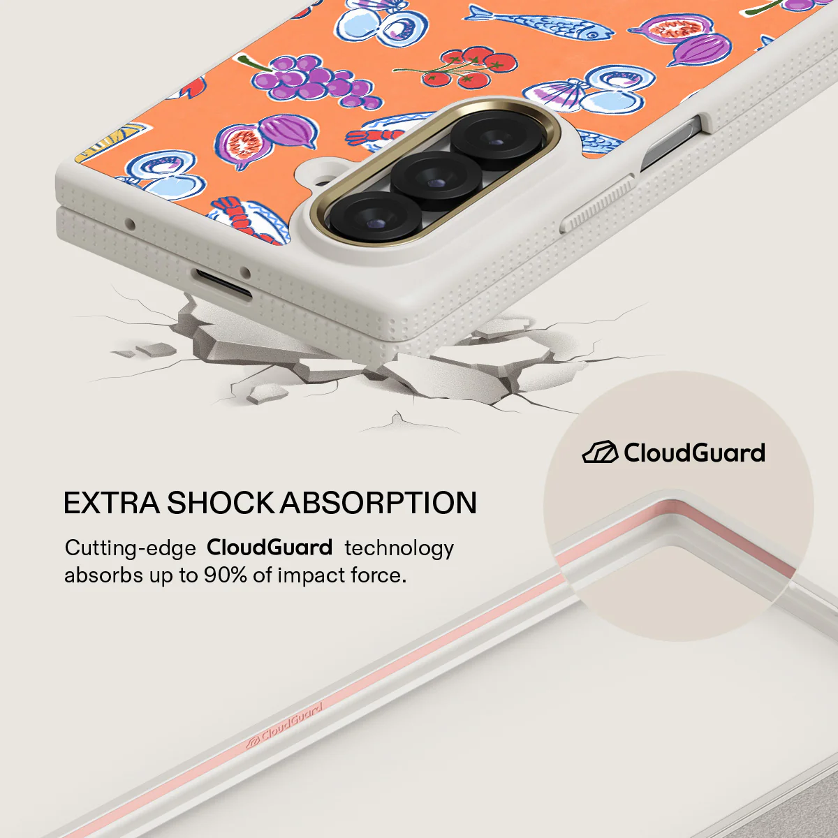 Sunset Dinner - Samsung Galaxy Z Fold 7 Case - Image 17