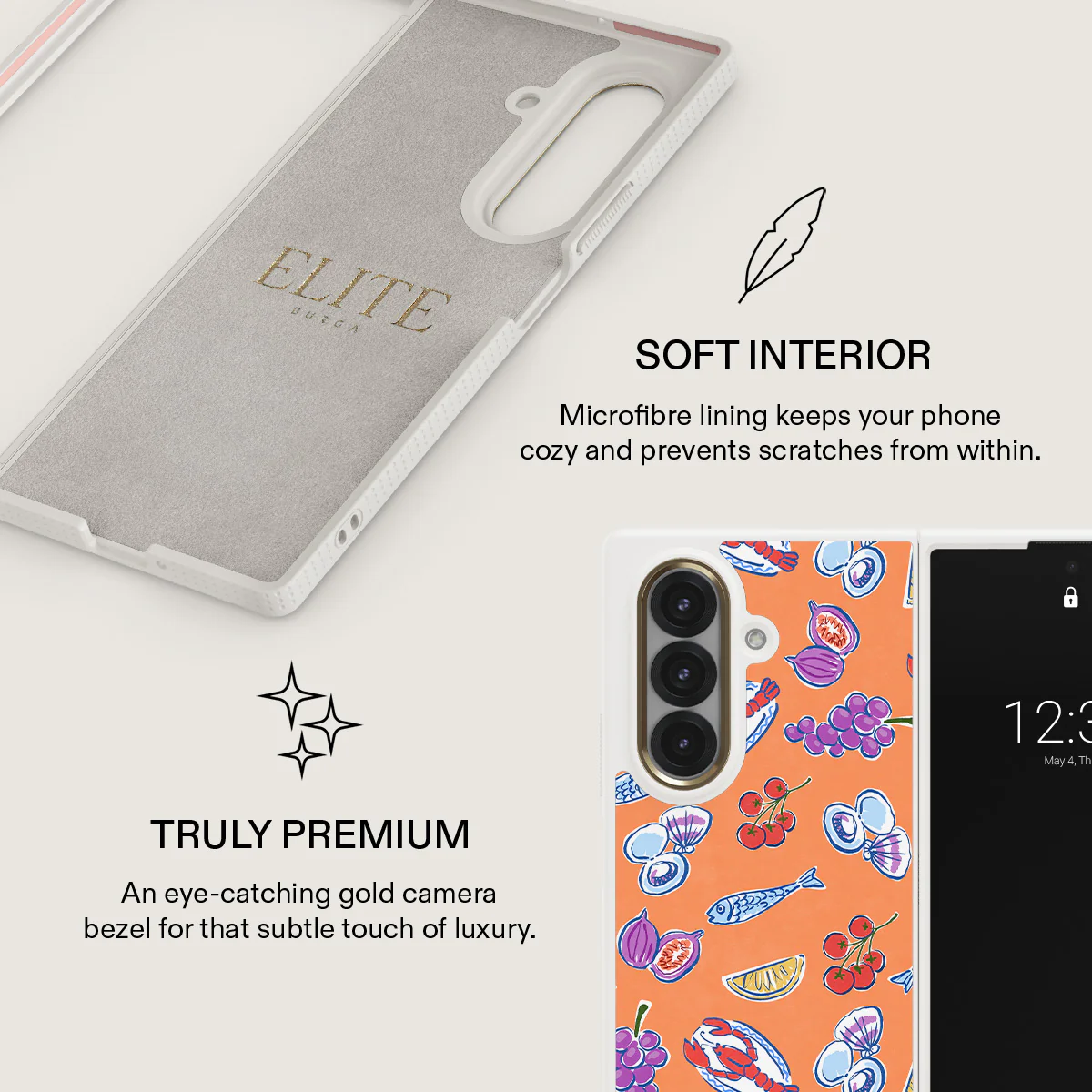 Sunset Dinner - Samsung Galaxy Z Fold 7 Case - Image 20