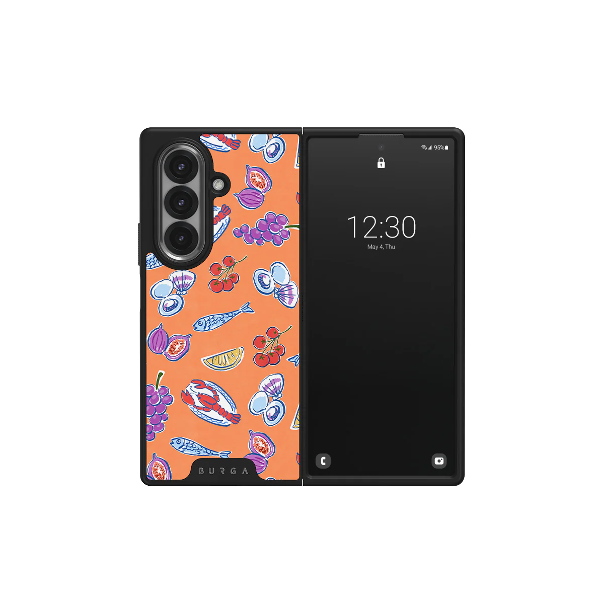 Sunset Dinner - Samsung Galaxy Z Fold 7 Case - Image 8