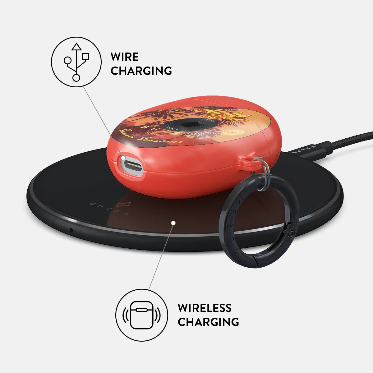 Sunset Sessions - Google Pixel Buds A Case - Image 3