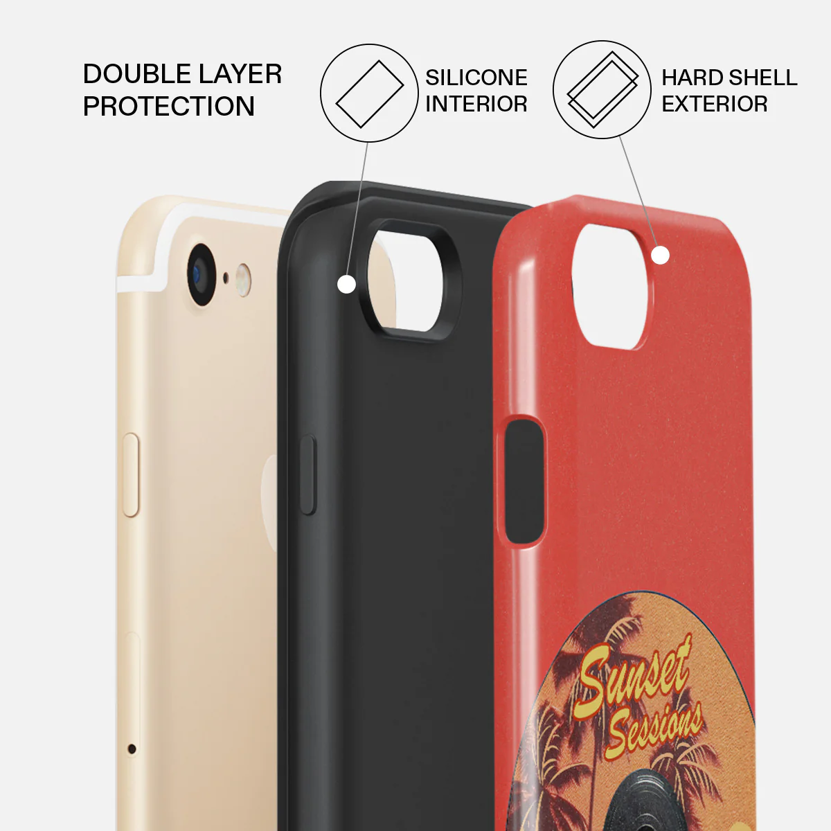Sunset Sessions - iPhone SE (2020) Case - Image 2