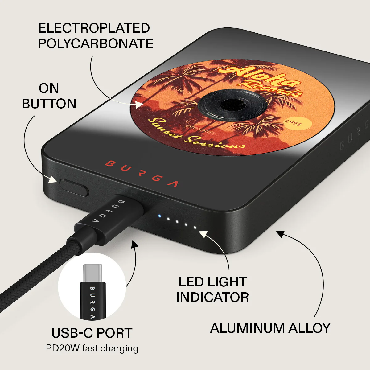Sunset Sessions - Magnetic Power Bank - Image 65