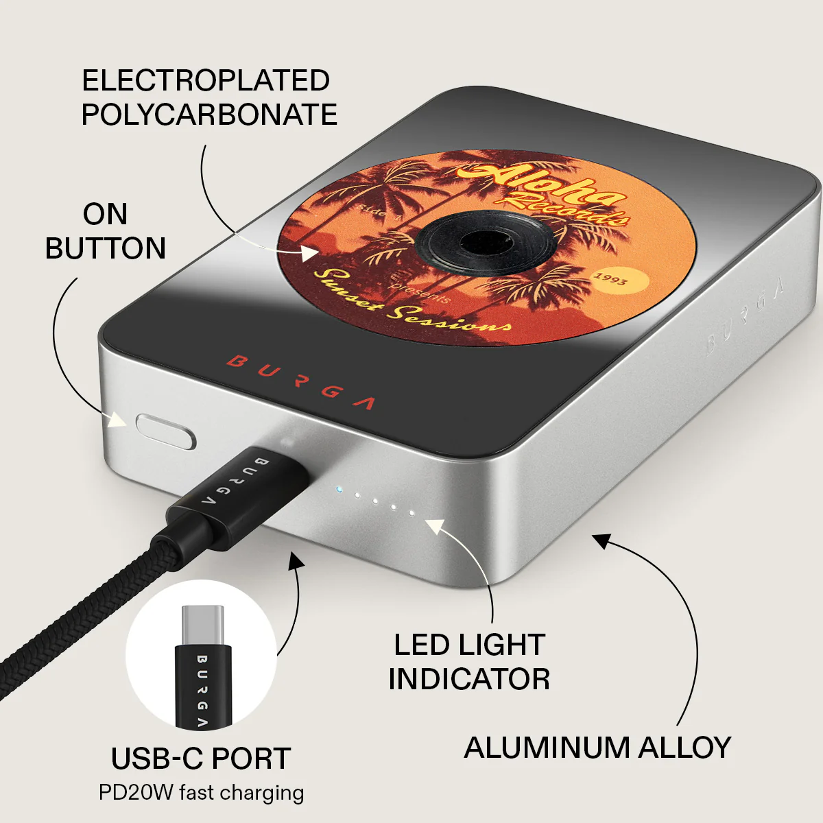Sunset Sessions - Magnetic Power Bank - Image 90