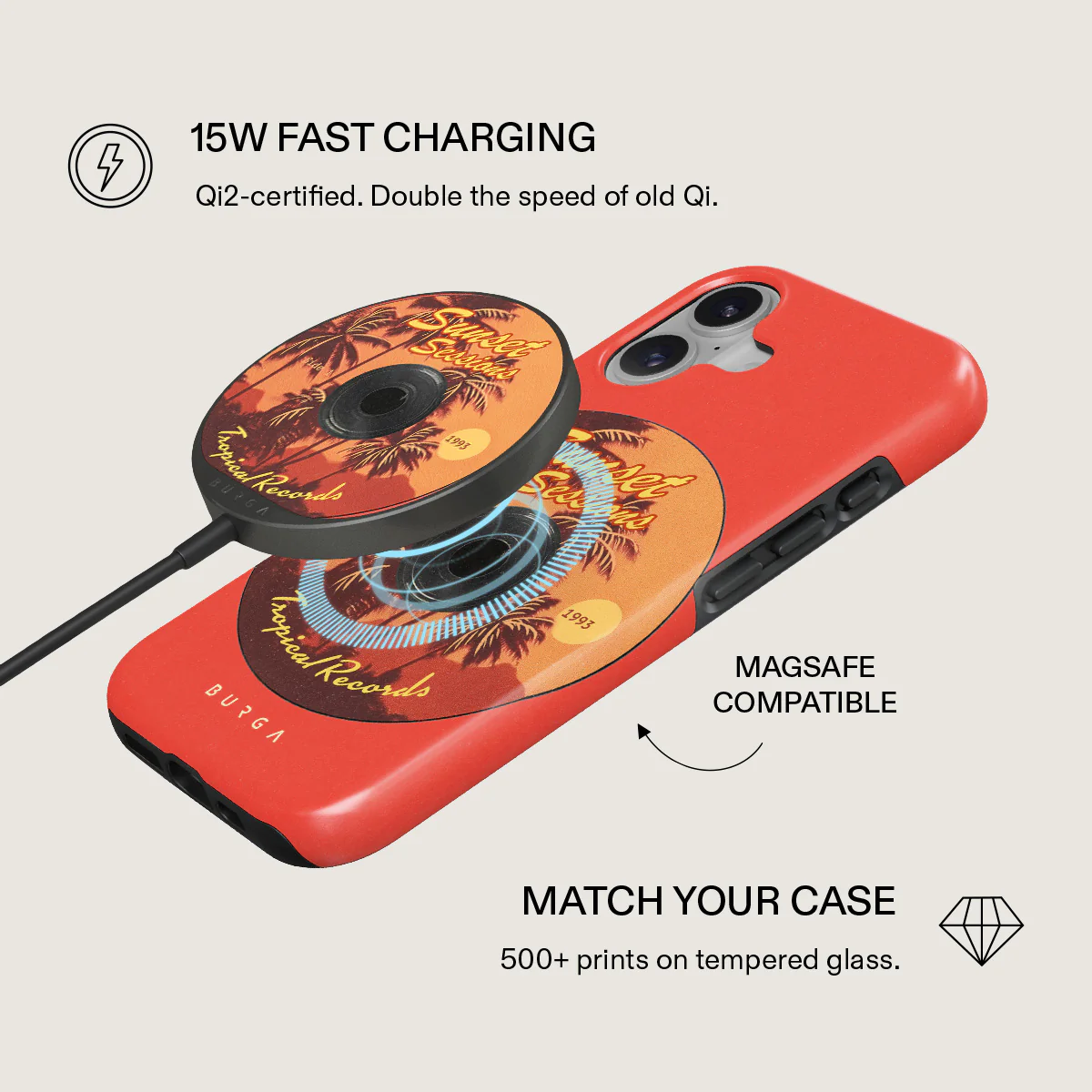 Sunset Sessions - Magnetic Wireless Charger - Image 5