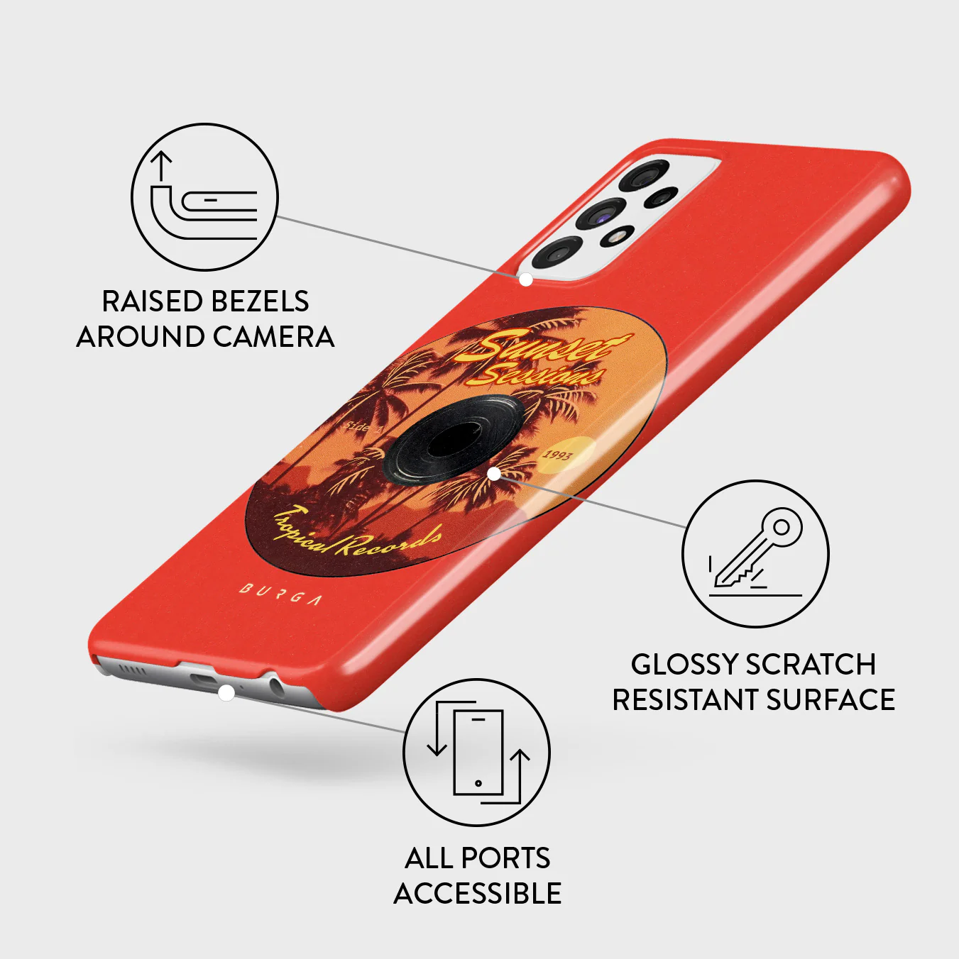 Sunset Sessions - Samsung Galaxy A72 4G / 5G Case - Image 3