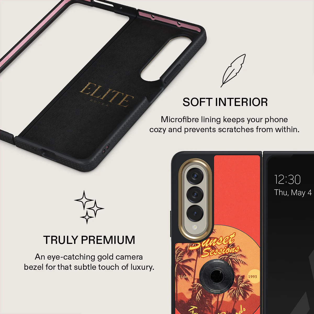 Sunset Sessions - Samsung Galaxy Z Fold 4 Case - Image 11