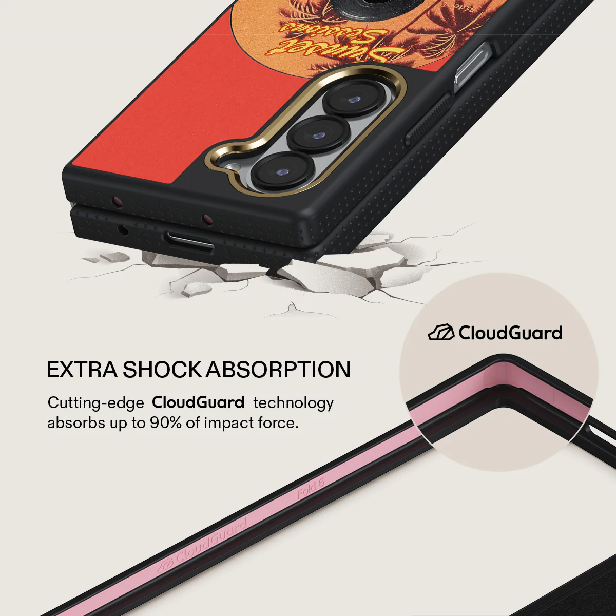 Sunset Sessions - Samsung Galaxy Z Fold 6 Case - Image 3