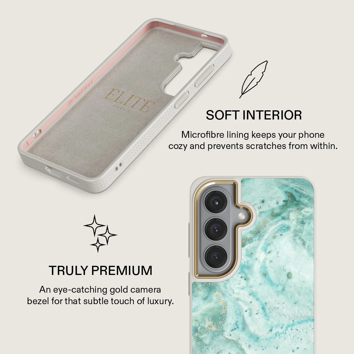 Uluwatu Waves - Teal Samsung Galaxy S26 Plus Case - Image 31
