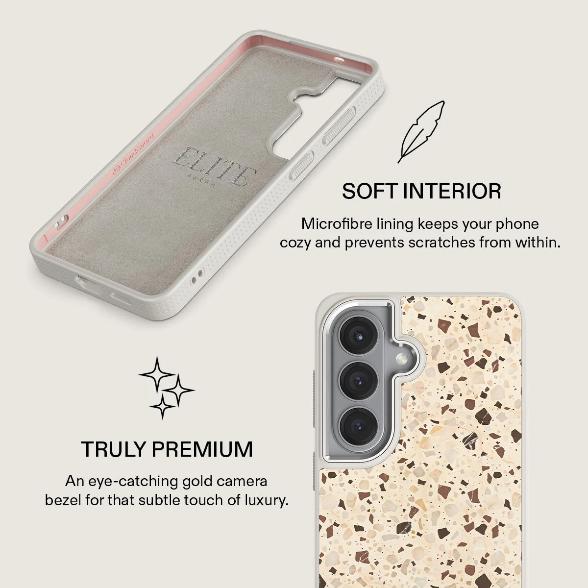 Distant Noise - Terazzo Samsung Galaxy S26 Case - Image 38