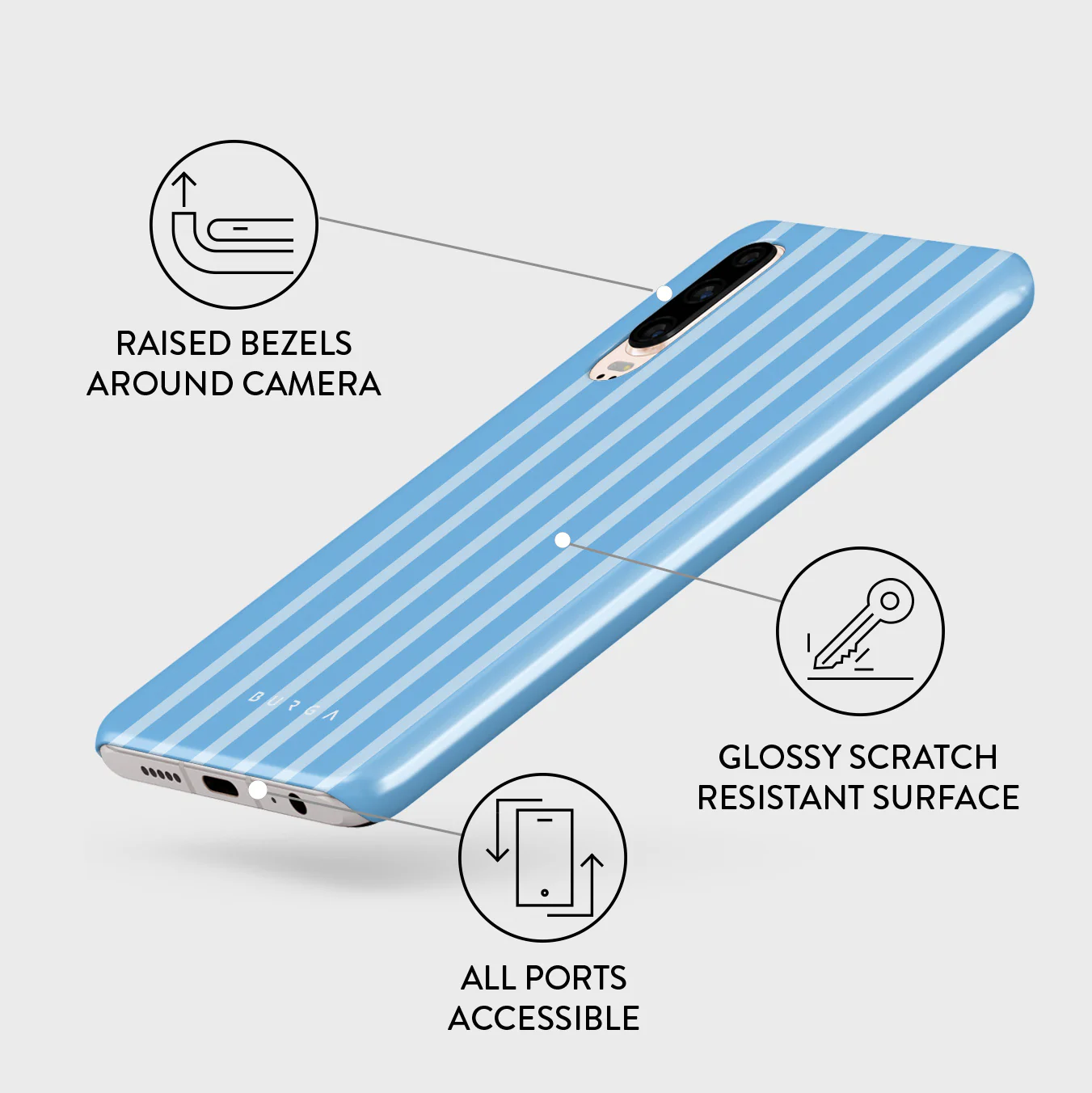 The Hamptons - Huawei P30 Case - Image 3