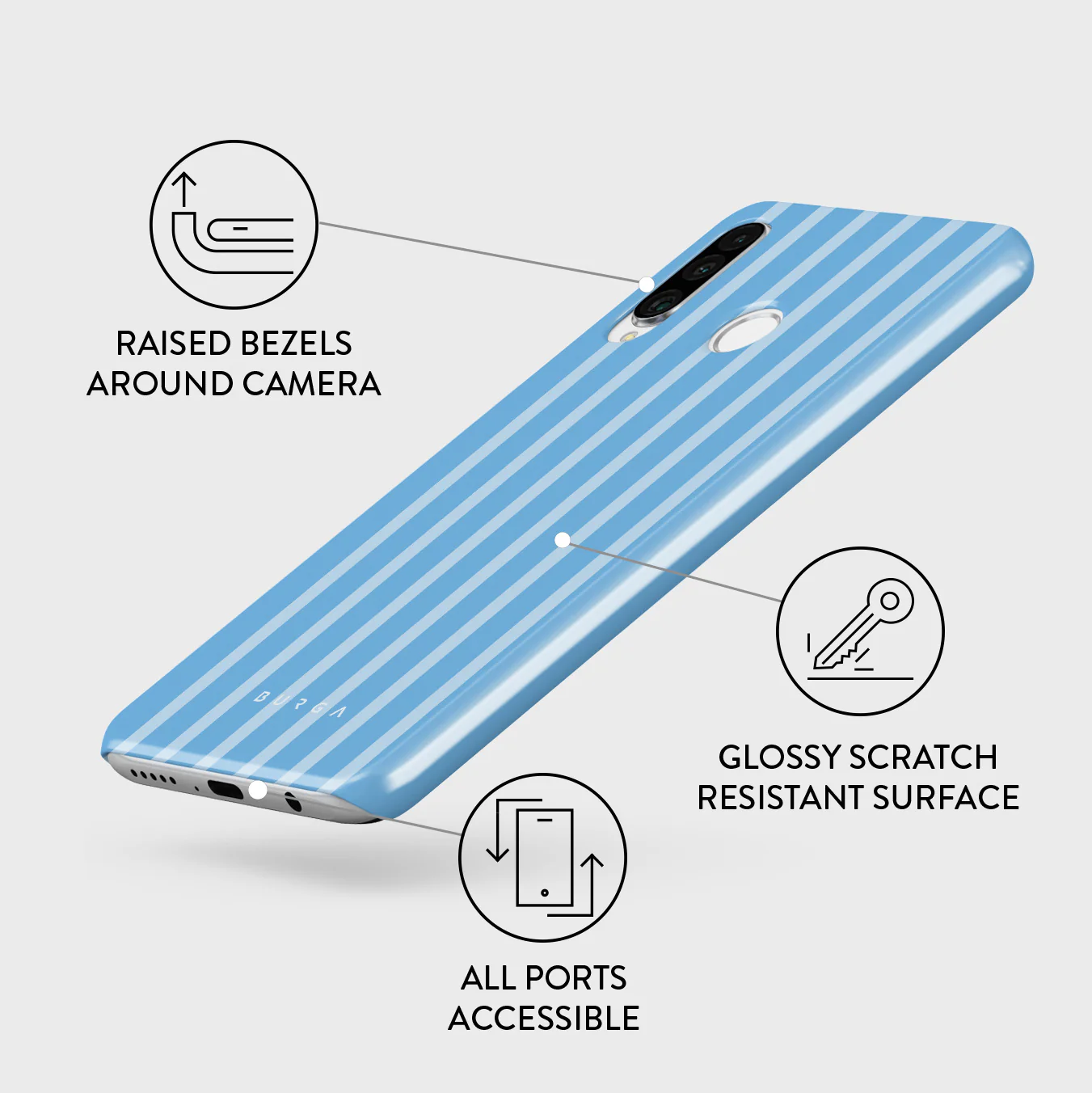 The Hamptons - Huawei P30 Lite Case - Image 3