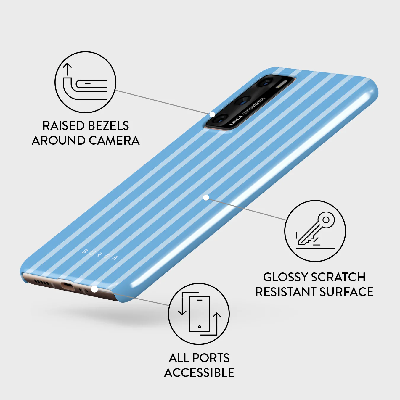 The Hamptons - Huawei P40 Case - Image 3