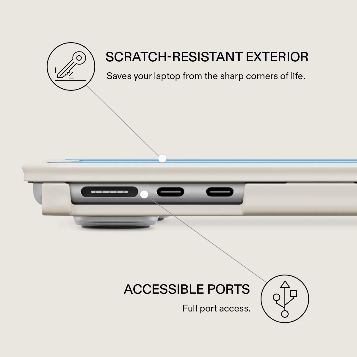The Hamptons - Macbook Case - Image 8