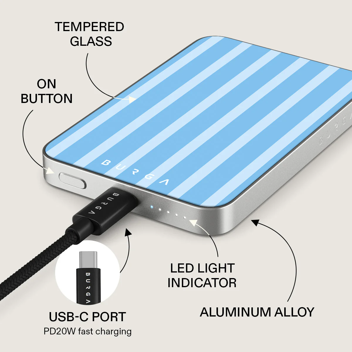The Hamptons - Magnetic Power Bank - Image 15