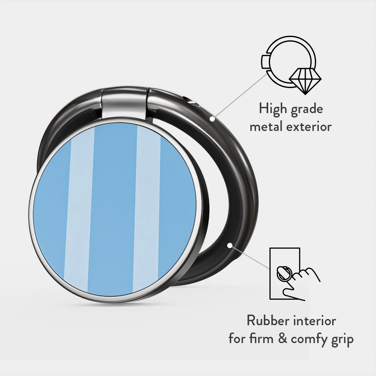 The Hamptons - Adhesive Ring Holder - Image 2