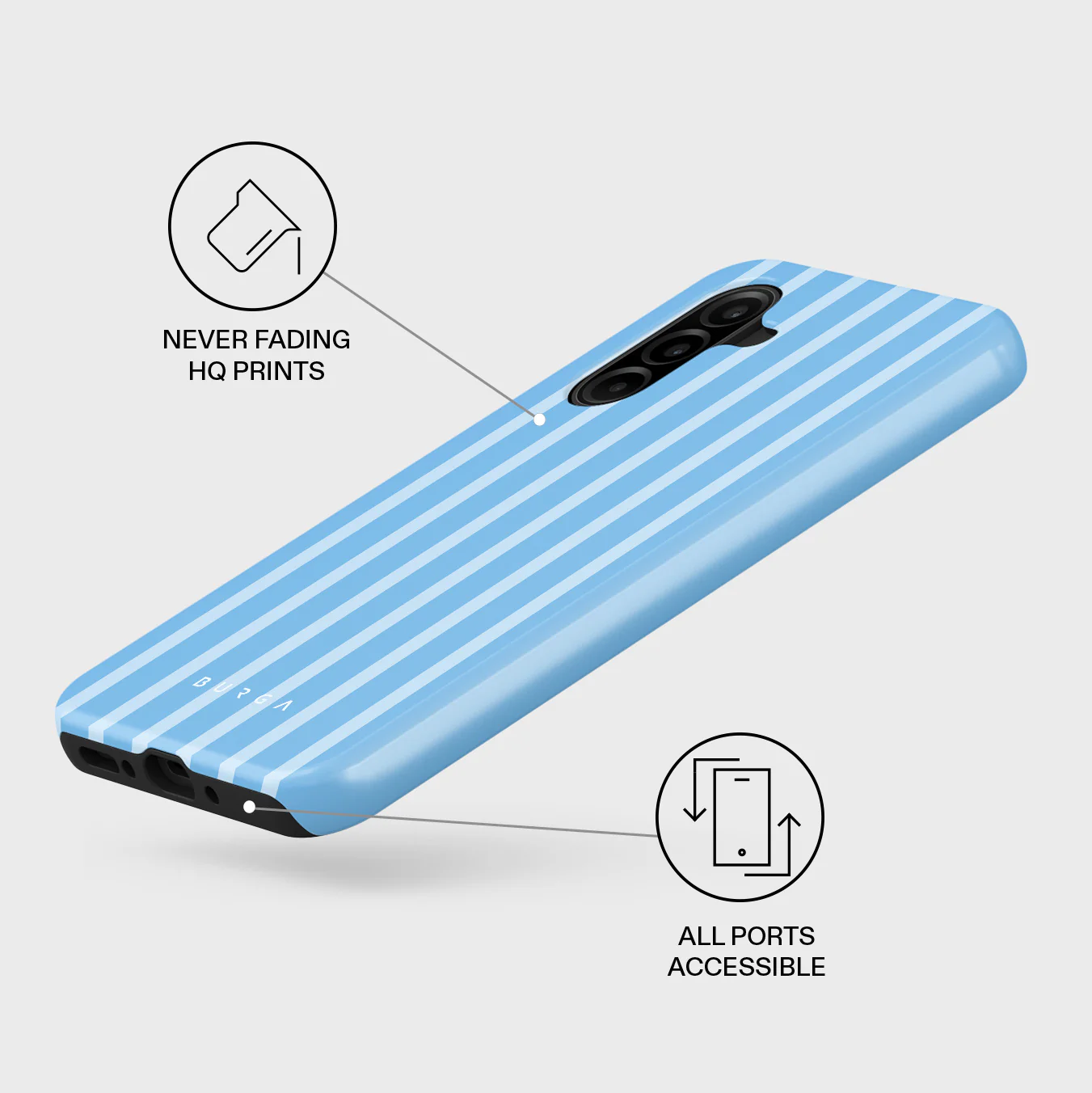 The Hamptons - Samsung Galaxy A26 5G Case - Image 3