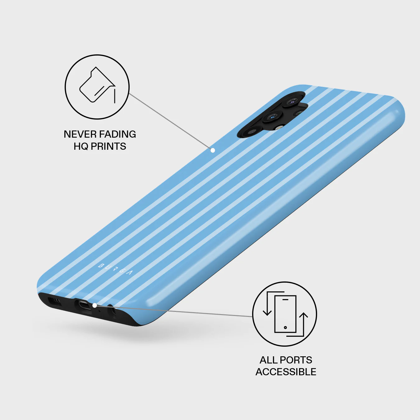 The Hamptons - Samsung Galaxy A32 5G Case - Image 3