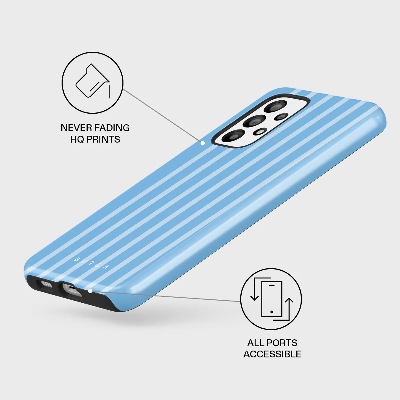 The Hamptons - Samsung Galaxy A33 Case - Image 3