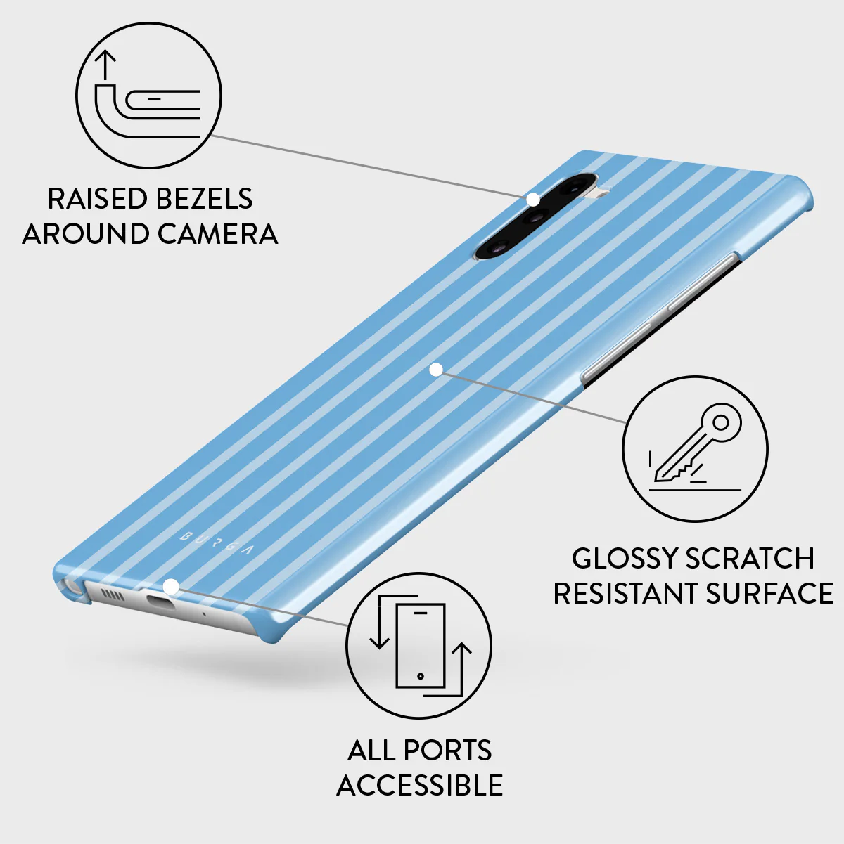 The Hamptons - Samsung Galaxy Note 10 Case - Image 3