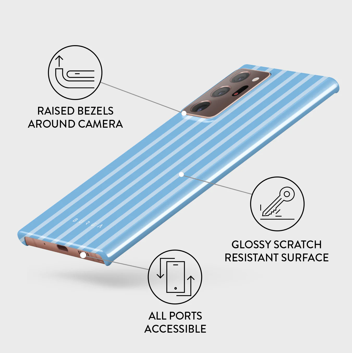 The Hamptons - Samsung Galaxy Note 20 Ultra 4G / 5G Case - Image 3
