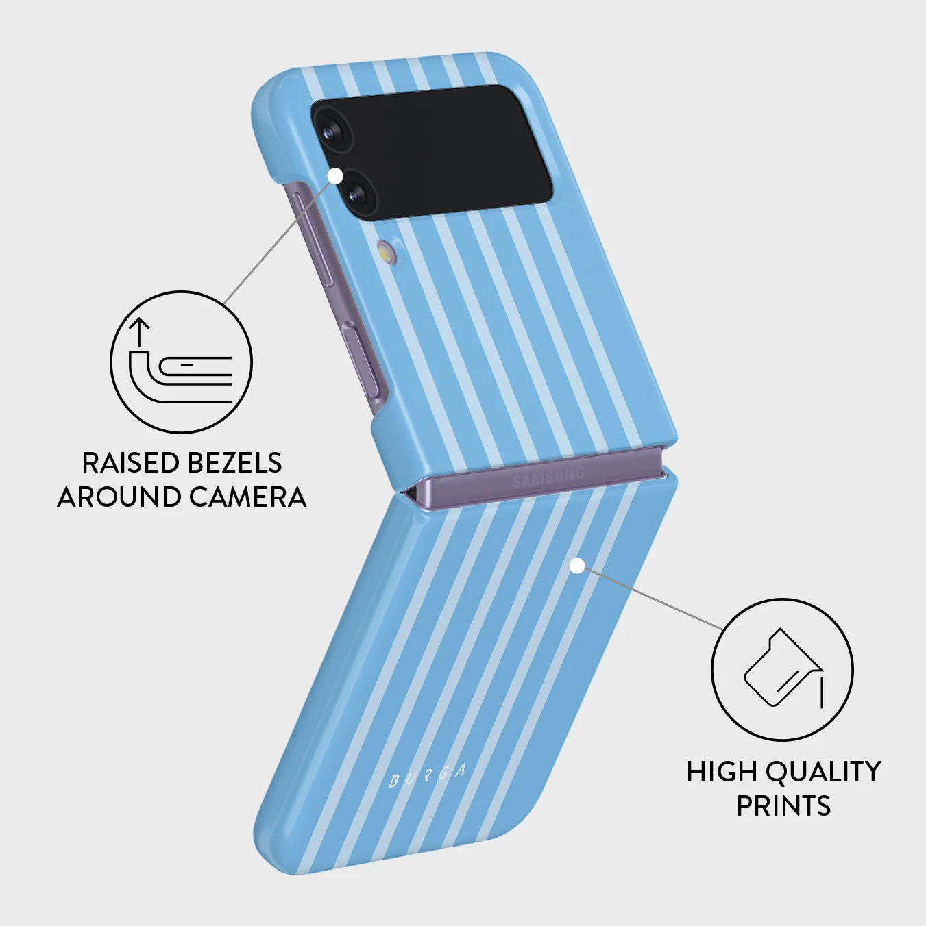 The Hamptons - Samsung Galaxy Z Flip 4 Case - Image 3