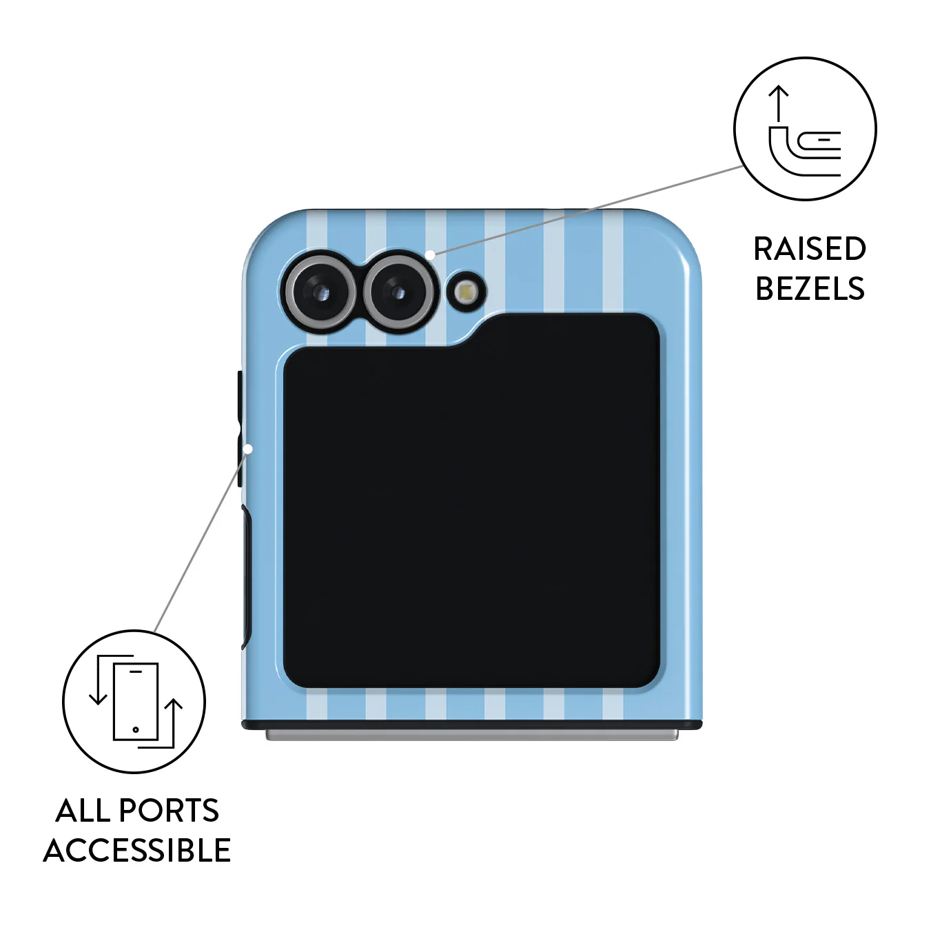 The Hamptons - Samsung Galaxy Z Flip 6 Case - Image 3