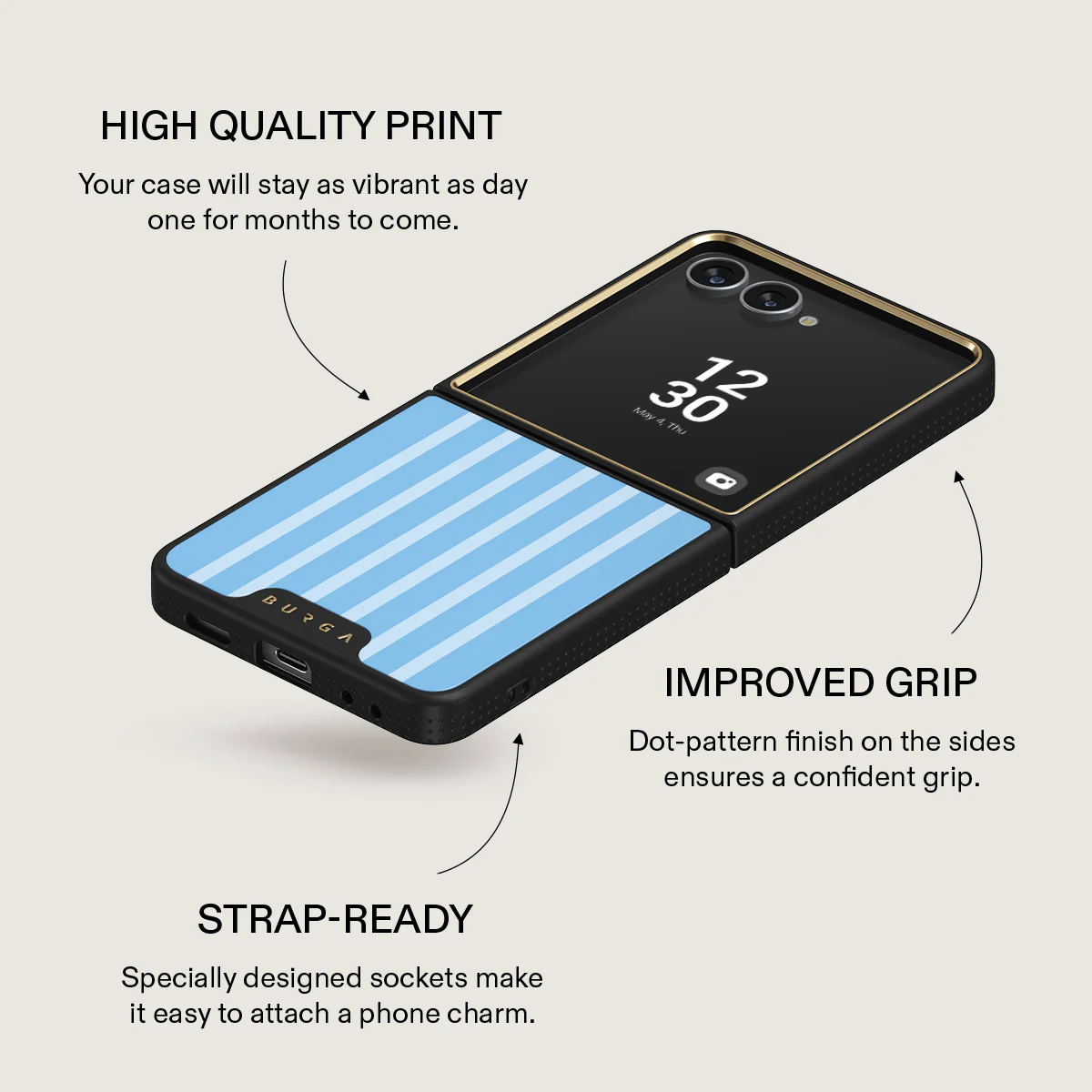 The Hamptons - Samsung Galaxy Z Flip 7 Case - Image 9