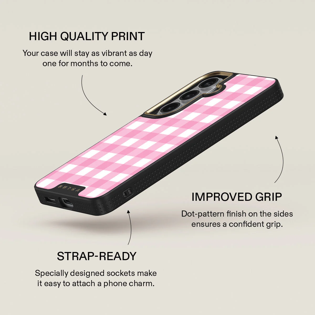 Think Pink - Samsung Galaxy S26 Case - Image 9