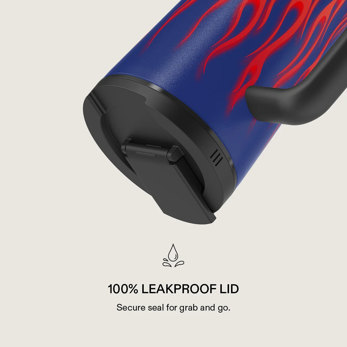 Tribal - EasyGrip Travel Mug - Image 3