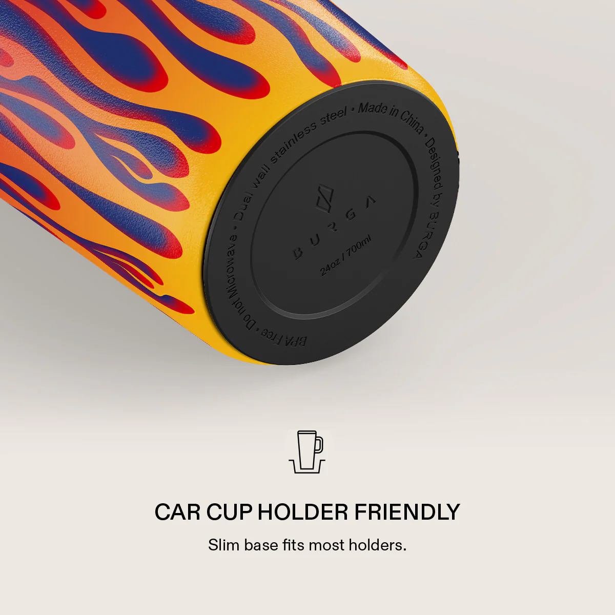 Tribal - EasyGrip Travel Mug - Image 5