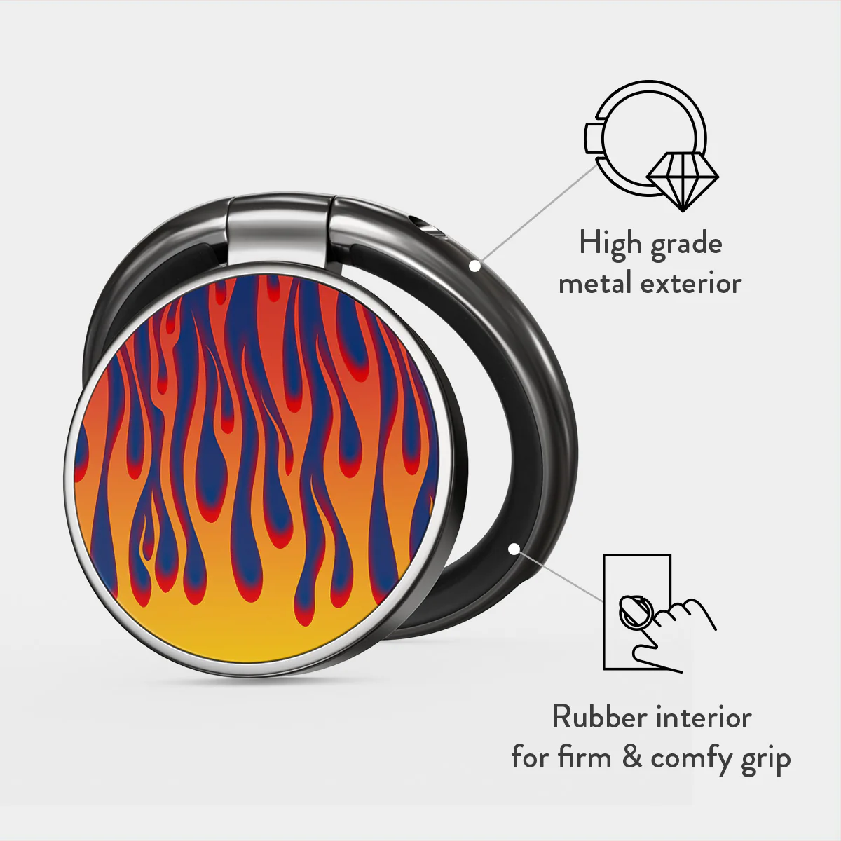 Tribal - Adhesive Ring Holder - Image 2