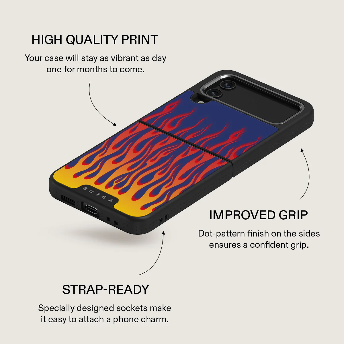 Tribal - Samsung Galaxy Z Flip 4 Case - Image 24