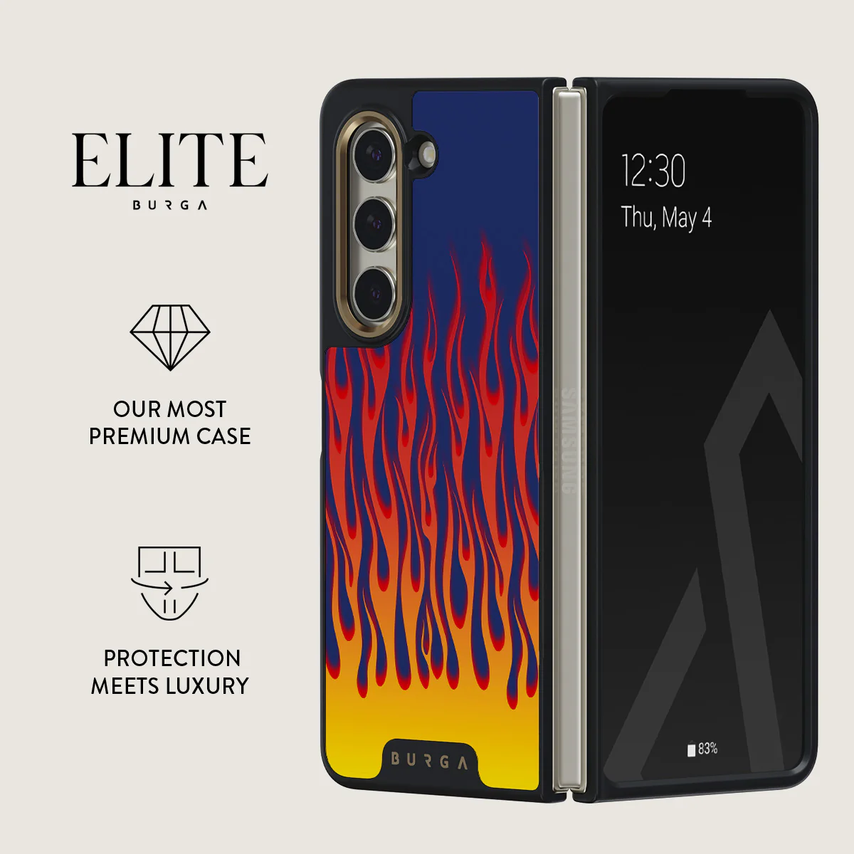 Tribal - Samsung Galaxy Z Fold 5 Case - Image 9