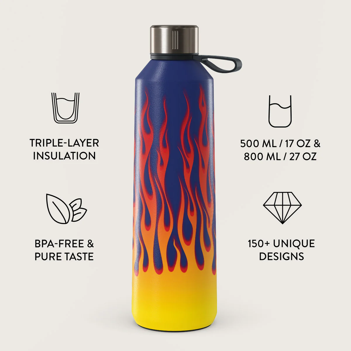 Tribal - Water Bottle - Image 3