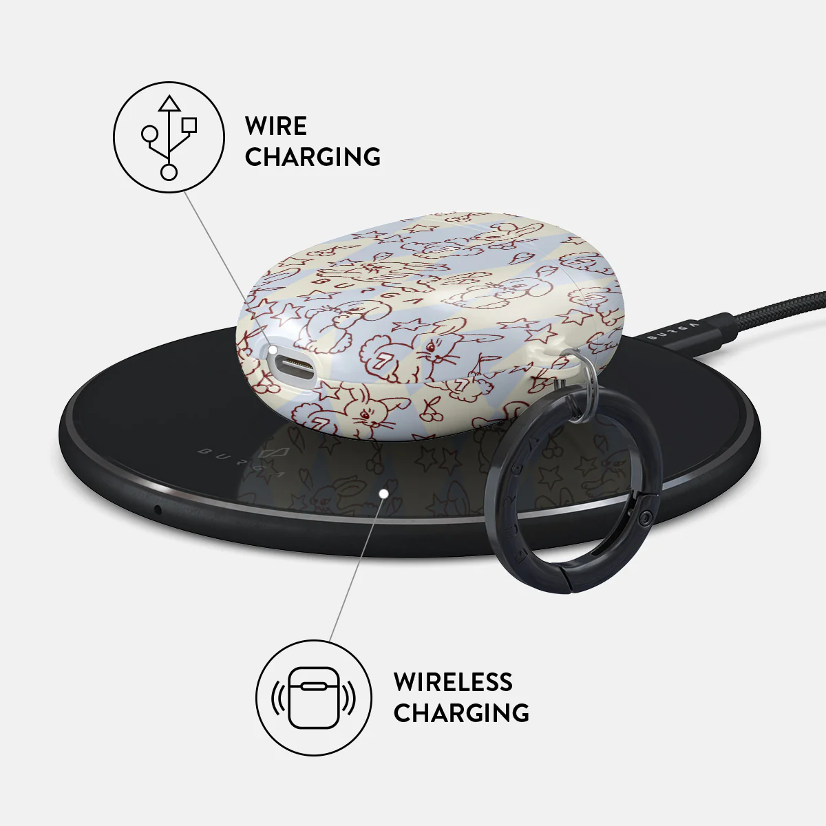 Triple Seven - Google Pixel Buds A Case - Image 3