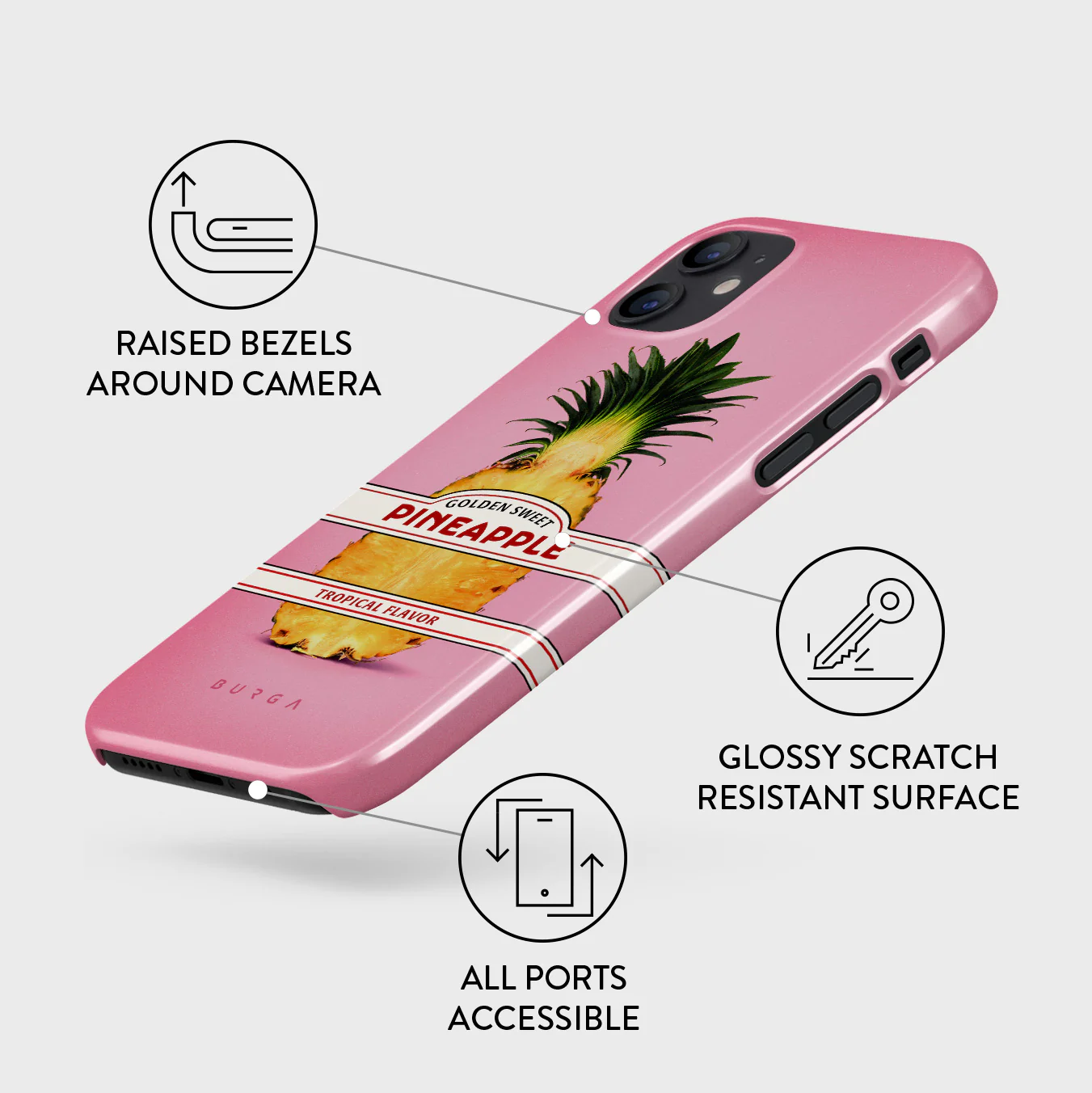 Tropical Flavour - iPhone 12 Mini Case - Image 3