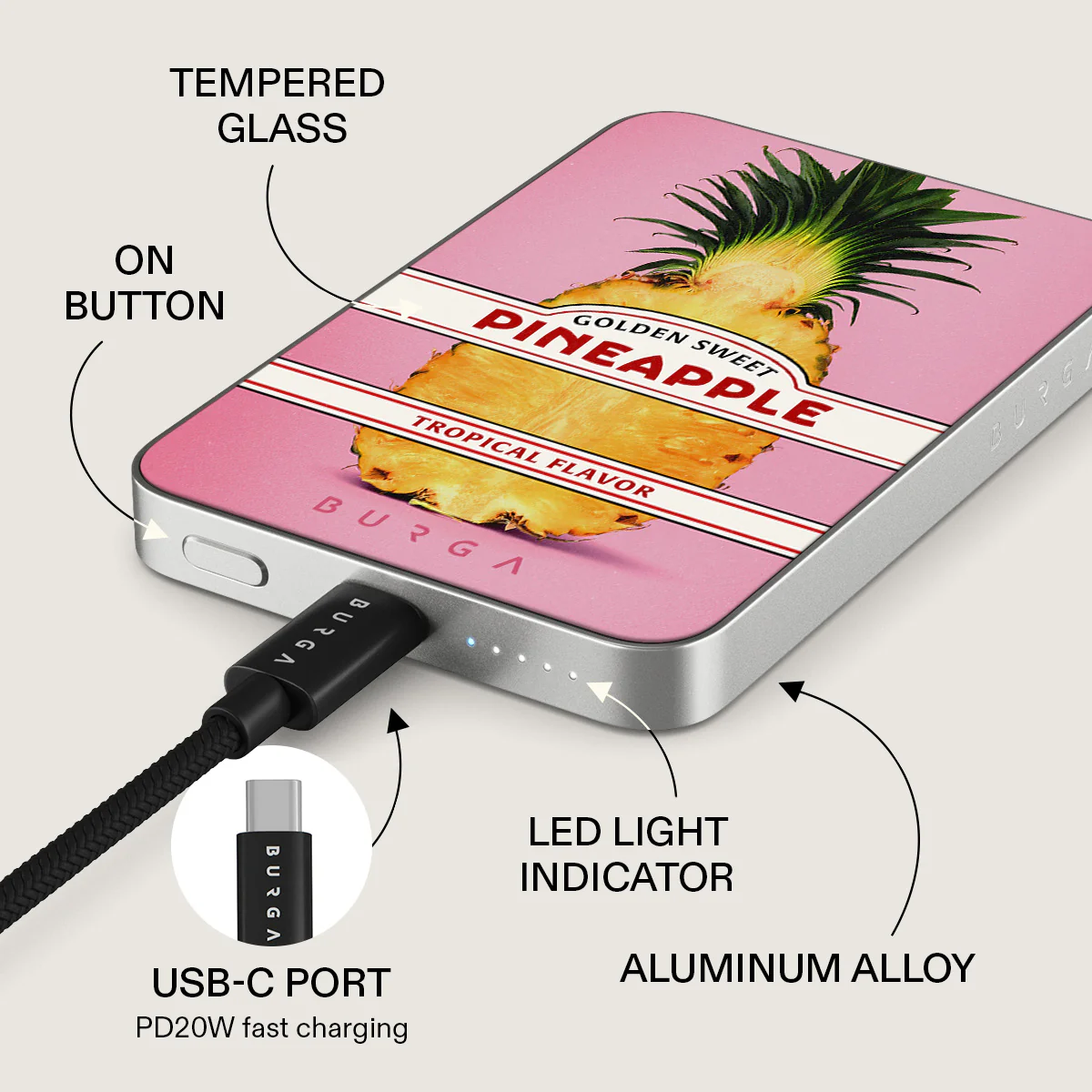 Tropical Flavour - Magnetic Power Bank - Image 15
