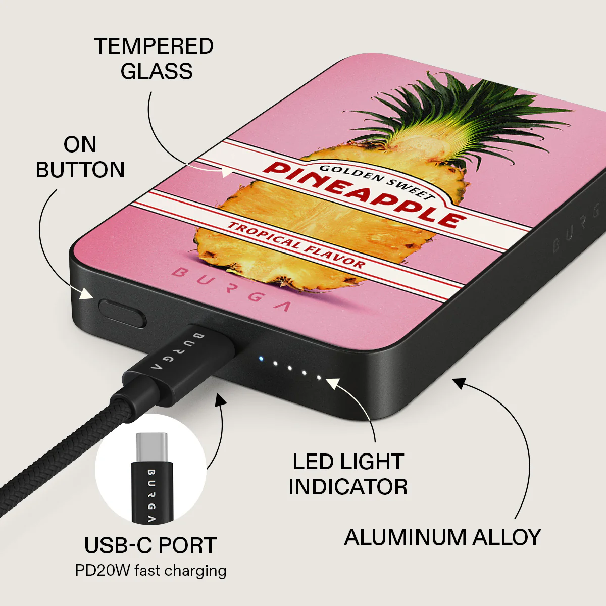 Tropical Flavour - Magnetic Power Bank - Image 20