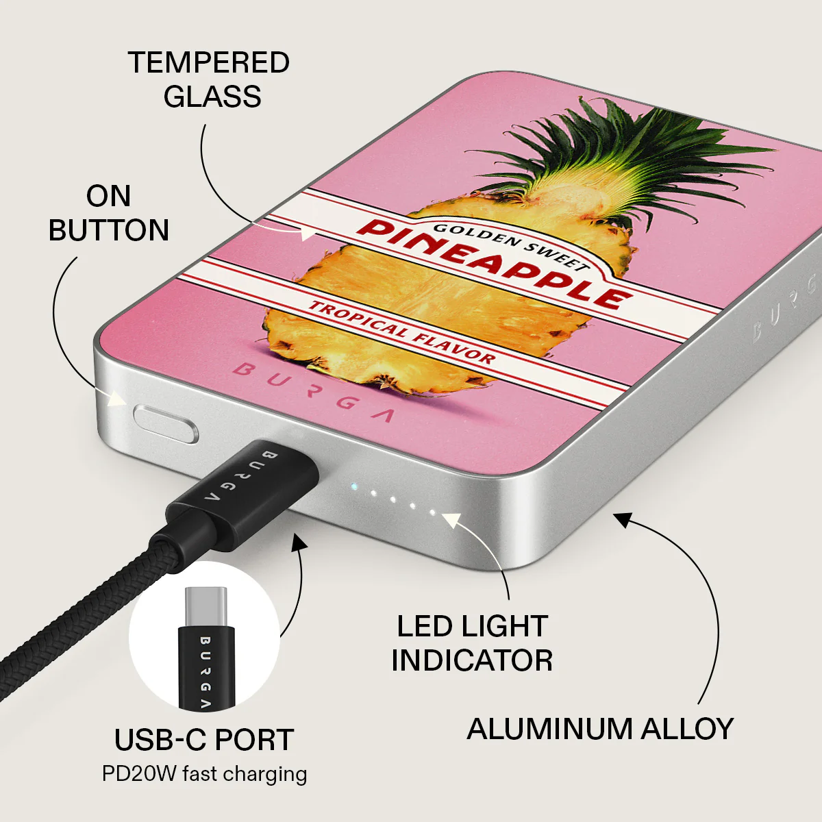 Tropical Flavour - Magnetic Power Bank - Image 30