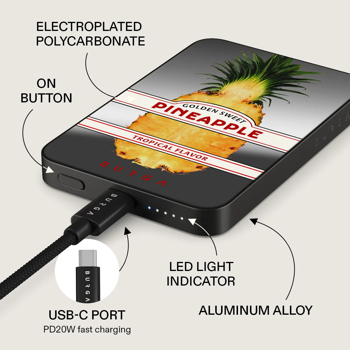 Tropical Flavour - Magnetic Power Bank - Image 50