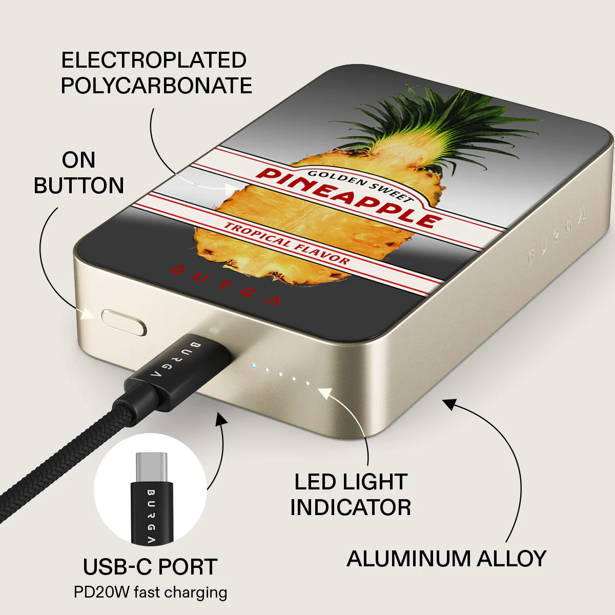 Tropical Flavour - Magnetic Power Bank - Image 85