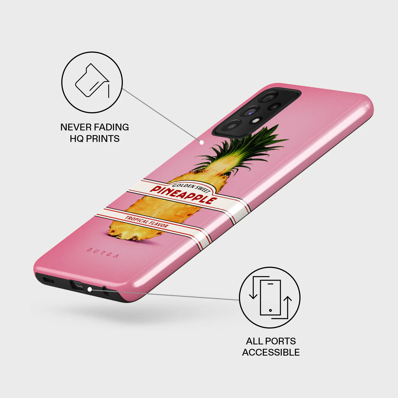 Tropical Flavour - Samsung Galaxy A72 4G / 5G Case - Image 7