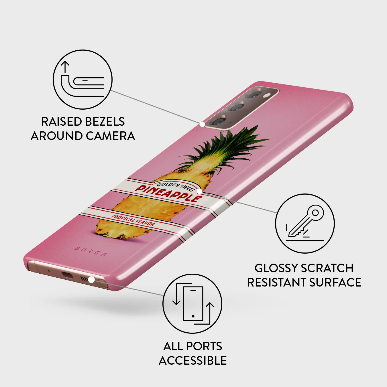 Tropical Flavour - Samsung Galaxy Note 20 4G / 5G Case - Image 3