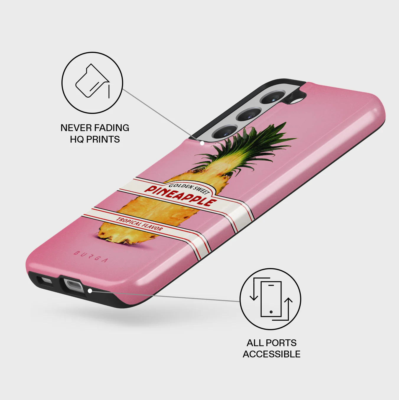 Tropical Flavour - Samsung Galaxy S22 Case - Image 3