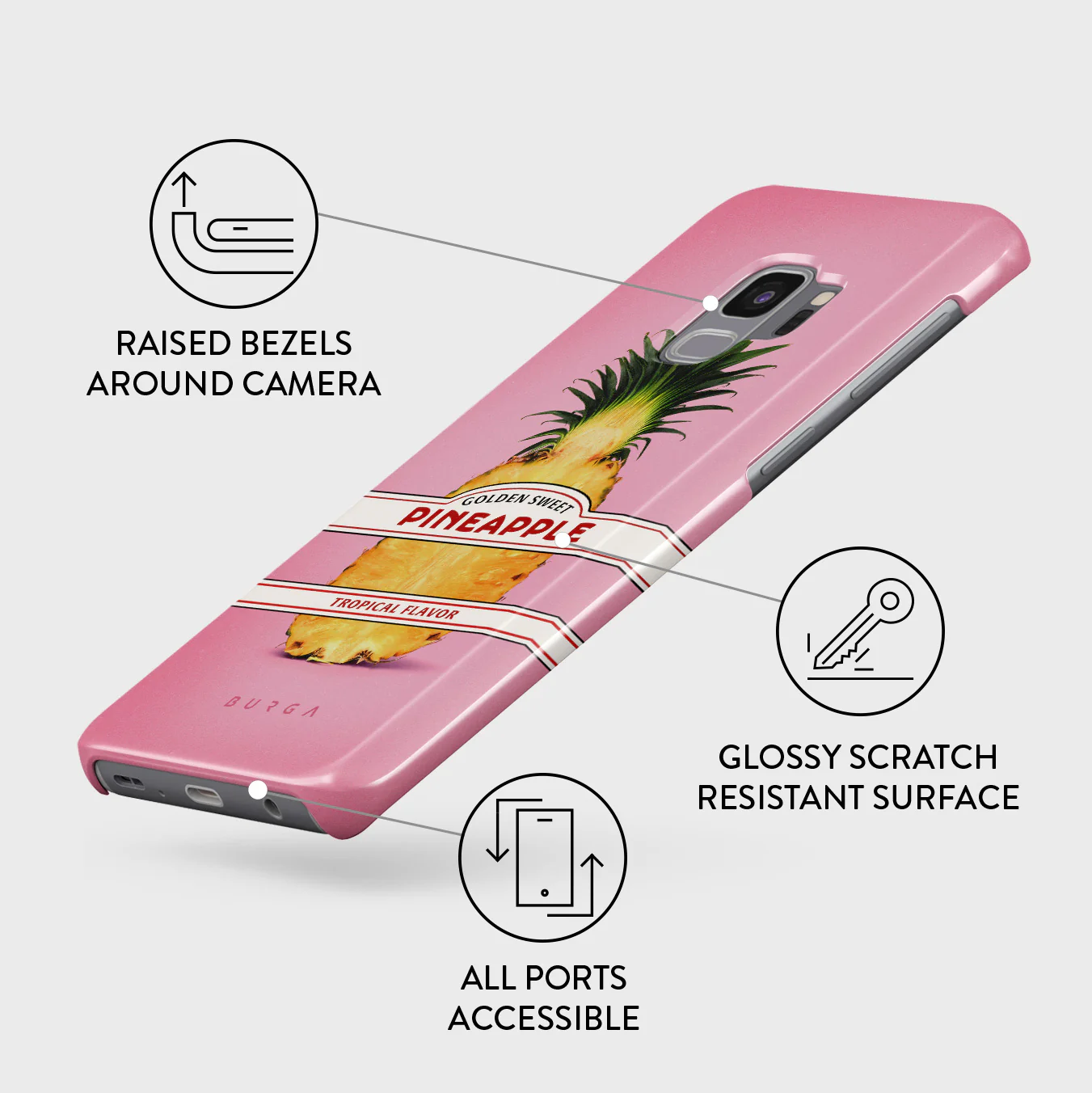 Tropical Flavour - Samsung Galaxy S9 Case - Image 3