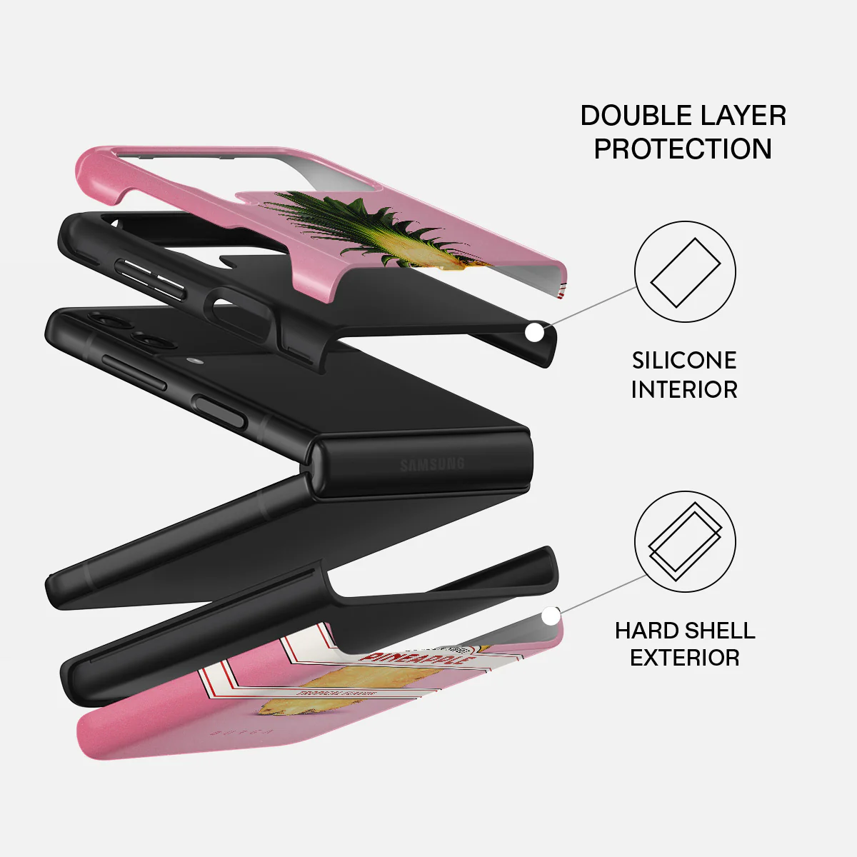Tropical Flavour - Samsung Galaxy Z Flip 3 Case - Image 2