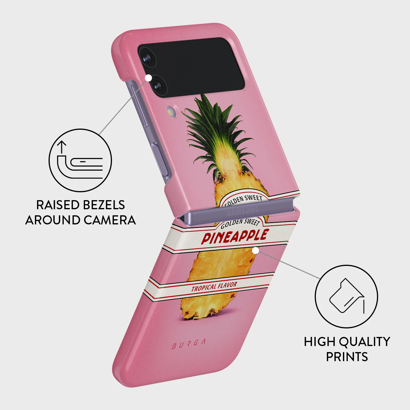 Tropical Flavour - Samsung Galaxy Z Flip 4 Case - Image 3