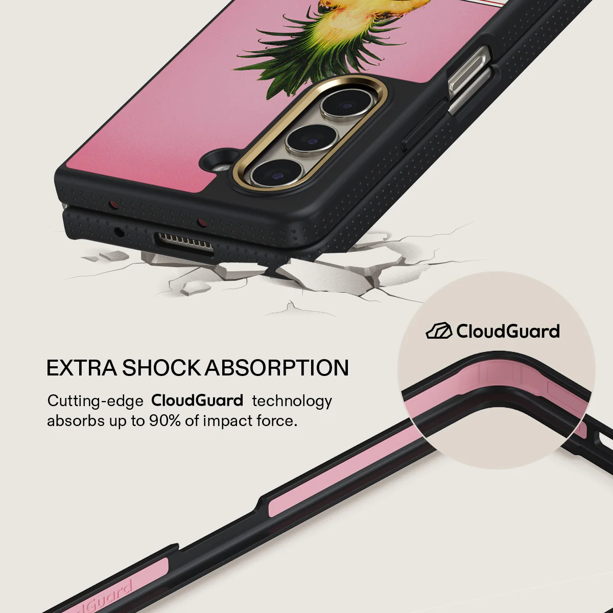 Tropical Flavour - Samsung Galaxy Z Fold 5 Case - Image 3