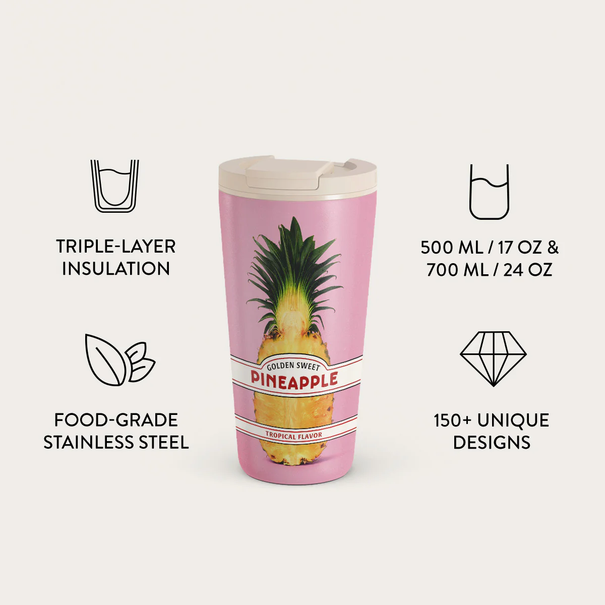 Tropical Flavour - Travel Mug - Image 7