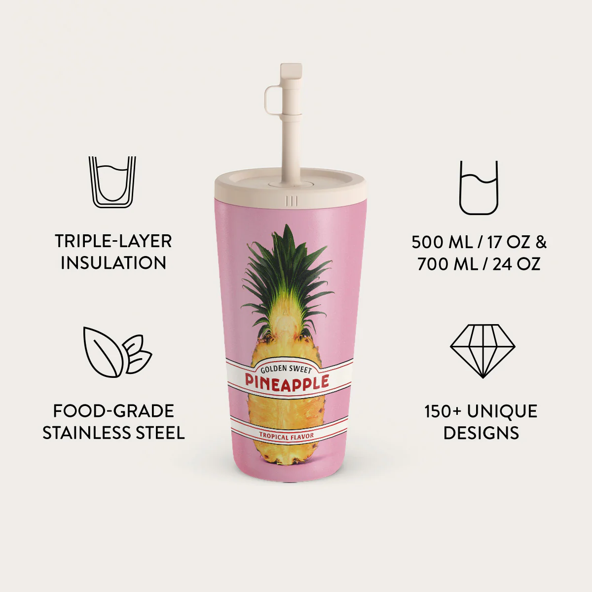 Tropical Flavour - Travel Mug - Image 8